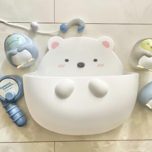 浴室小熊壁挂收纳